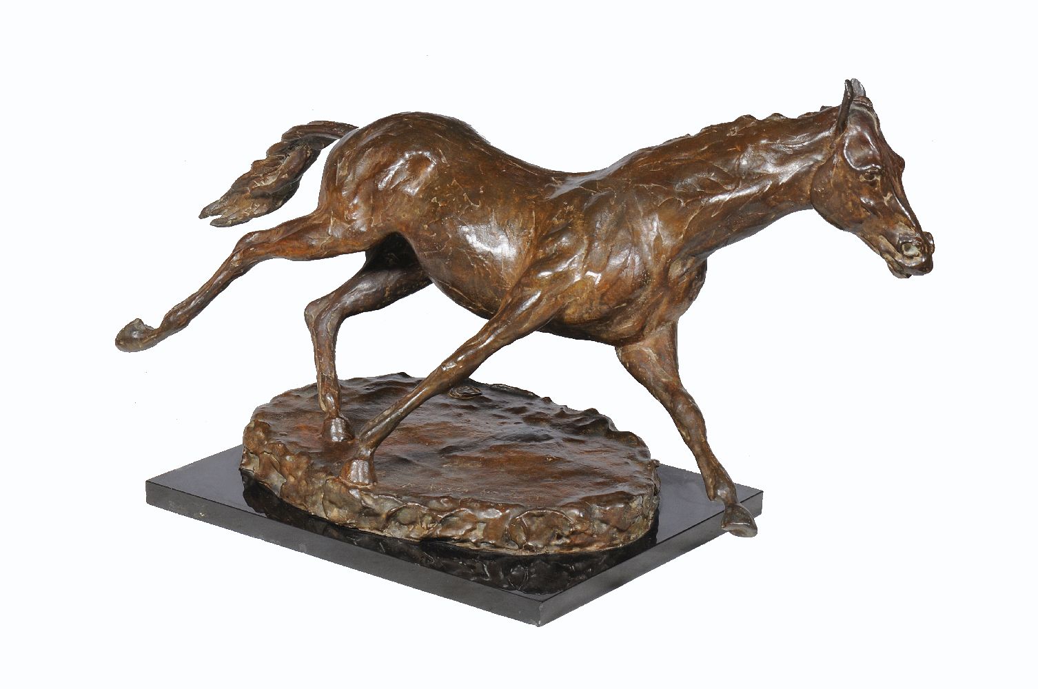 λ Enzo Plazzotta, (1921 ~ 1981) A Horse For Judy, a patinated bronze model of a horse - Image 2 of 5