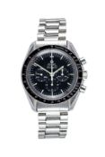 Omega, Speedmaster Professional Moonwatch, ref. ST 145.022, a stainless steel bracelet wristwatch,