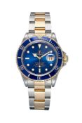 Rolex, Oyster Perpetual Submariner, ref. 6613, a two colour bracelet wristwatch, no. T558286,