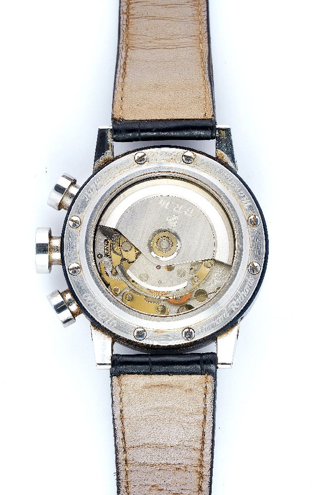 B.R.M (Bernard Richard Manufacture), V12, a stainless steel wristwatch, no. 0019D10, circa 2008, - Image 2 of 2