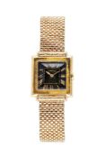 Cartier, a rare 18 carat gold wristwatch, no. 344502, circa 1930, Swiss manual wind movement, 18