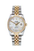 ϒ Rolex, Oyster Perpetual Datejust, ref. 116233, a two colour bracelet wristwatch, no. 687C8386