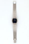 Audemars Piguet, a lady's 18 carat white gold and diamond bracelet wristwatch, no. 61506, manual