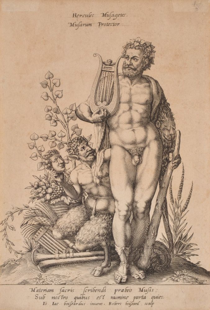 Robert Boissard (1570-1603) The Gods of Parnassus Together with three related individual portraits - Image 3 of 7