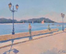 λ Pierre Bittar (French b.1934) Promenade Matinale Oil on canvas Signed lower right