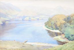 λ William Heaton Cooper (British 1903-1995) Summer Afternoon, Grasmere Watercolour Signed