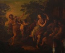 Continental School (18th century) Atalanta and Meleager Oil on canvas 73 x 92cm (28½ x 36 in.)