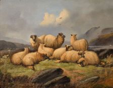 John Charles Morris (British fl. 1851-1889) The Highland Flock