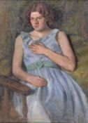 λ Patricia Preece (British 1894-1966) Portrait of a young lady Oil on canvas