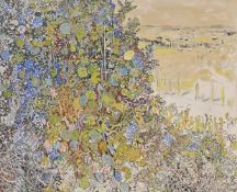 λ Anthony Gross (British 1905-1984) View towards Le Boulve from La Clotte Oil on canvas