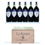 2001 La Source Chateau des Sours Bordeaux OWC 6x150cl