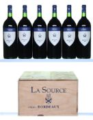 2001 La Source Chateau des Sours Bordeaux OWC 6x150cl