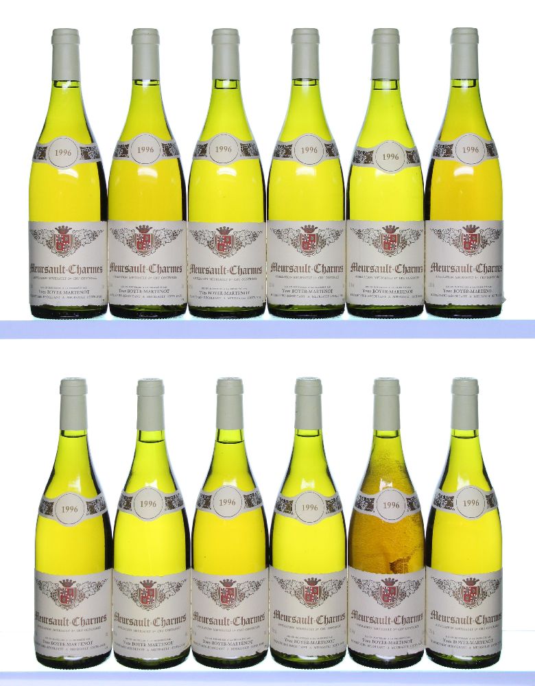 1996 Meursault-Charmes Domaine Yves Boyer Martenot 12x75cl Tasted - May 2018 - Mature, but still