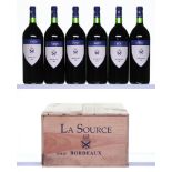 2001 La Source Chateau des Sours Bordeaux OWC 6x150cl