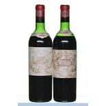 1961 Chateau Margaux, 1er Cru Classe Margaux Damaged labels Upper M/S 2x75cl