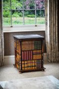 A mahogany pedestal cabinet, possibly by William Yeoward, of recent manufacture, the sides and