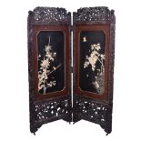 ϒ A Japanese Two-Fold screen, ,early 20th Century