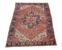 A Heriz carpet, approximately 371 x 247cm