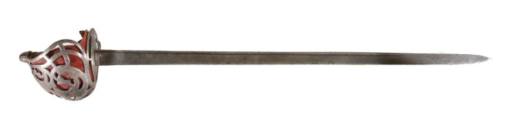 A British army Scottish regiment military backsword (116th regt. of Foot (Perthshire Highlanders),