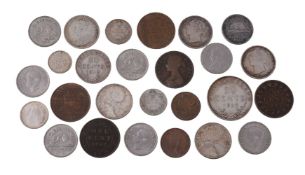 Canada and Newfoundland, Victoria to George VI, silver and base coinage including Newfoundland 20-