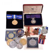 Elizabth II, Long and Faithful Service Medal 1983-2003, cased enamelled royal presentation box 2002,