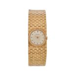 Tewor, a lady's 18 carat gold bracelet wristwatch