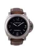 Panerai, Luminor Base, ref. PAM 00176, a titanium wristwatch