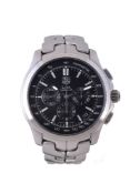 Tag Heuer, Link, ref. CT511A, a stainless steel bracelet wristwatch