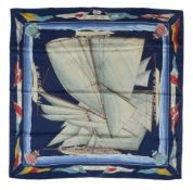 Hermes, Vent Portant, a silk scarf