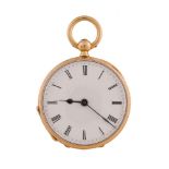 Patek Philippe & Co., an 18 carat gold open face pocket watch