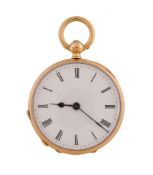 Patek Philippe & Co., an 18 carat gold open face pocket watch