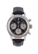 Heuer, Autavia ‘Rindt’, ref. 2446, a stainless steel chronograph wristwatch,