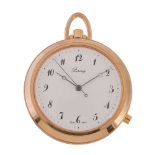 Berney, a gold plated keyless wind open face repeater pocket watch