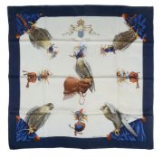 Hermes, Chasse a Vol, a silk scarf