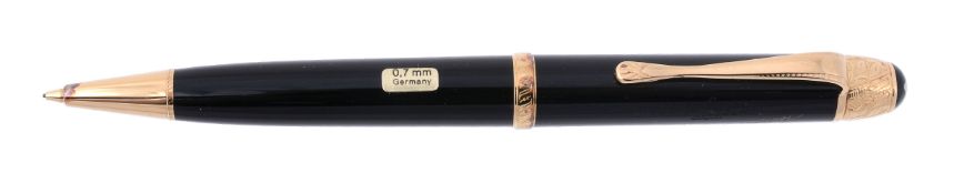 Montblanc, Writers Edition, Voltaire, a limited edition black mechanical pencil