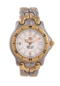 Tag Heuer, ref. WG5120-PO, a stainless steel and gold plated bracelet wristwatch