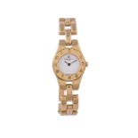 ϒ Baume & Mercier, ref. MVO 45135, a lady's 18 carat gold bracelet wristwatch