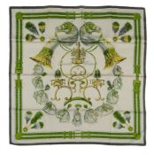 Hermes, Panache & Fantaisie, a silk scarf