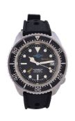 Auricoste, ref. 906.21.05 a stainless steel Marine Nationale issued diver’s wrist watch for Spirotec