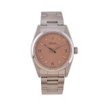 Rolex, Oyster Perpetual, ref. 77080, a lady's stainless steel bracelet wristwatch