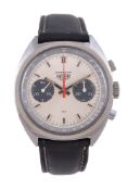Heuer, Carrera, ref. 73353S, a stainless steel chronograph wristwatch