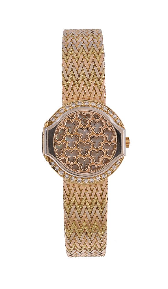 ϒ Corum, ref. 373885, a lady's gold and diamond bracelet wristwatch - Image 2 of 2