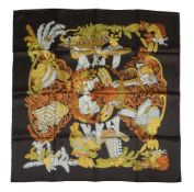 Hermes, Chapeau!, a silk scarf