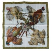 Hermes, Belle Chasse, a silk scarf