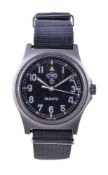 CWC, ref. W10/6645-99, a stainless steel military wristwatch