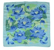 Hermes, Fleurs De Lotus, a silk scarf