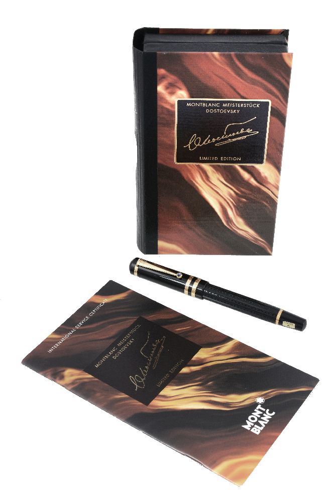 Montblanc, Writers Edition, Feodor Dostoevsky, a limited edition fountain pen - Image 2 of 4