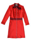 Gucci, a red viscose jersey dress