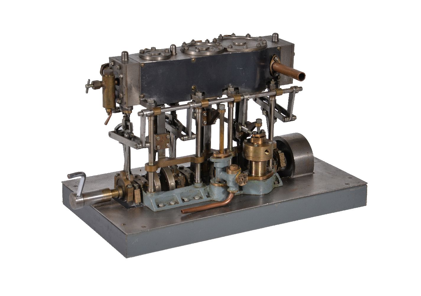 A well-engineered Stuart triple marine live steam engine - Image 2 of 2