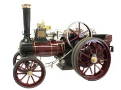 A well-engineered 3 inch scale Burrell 6 nhp agricultural traction engine